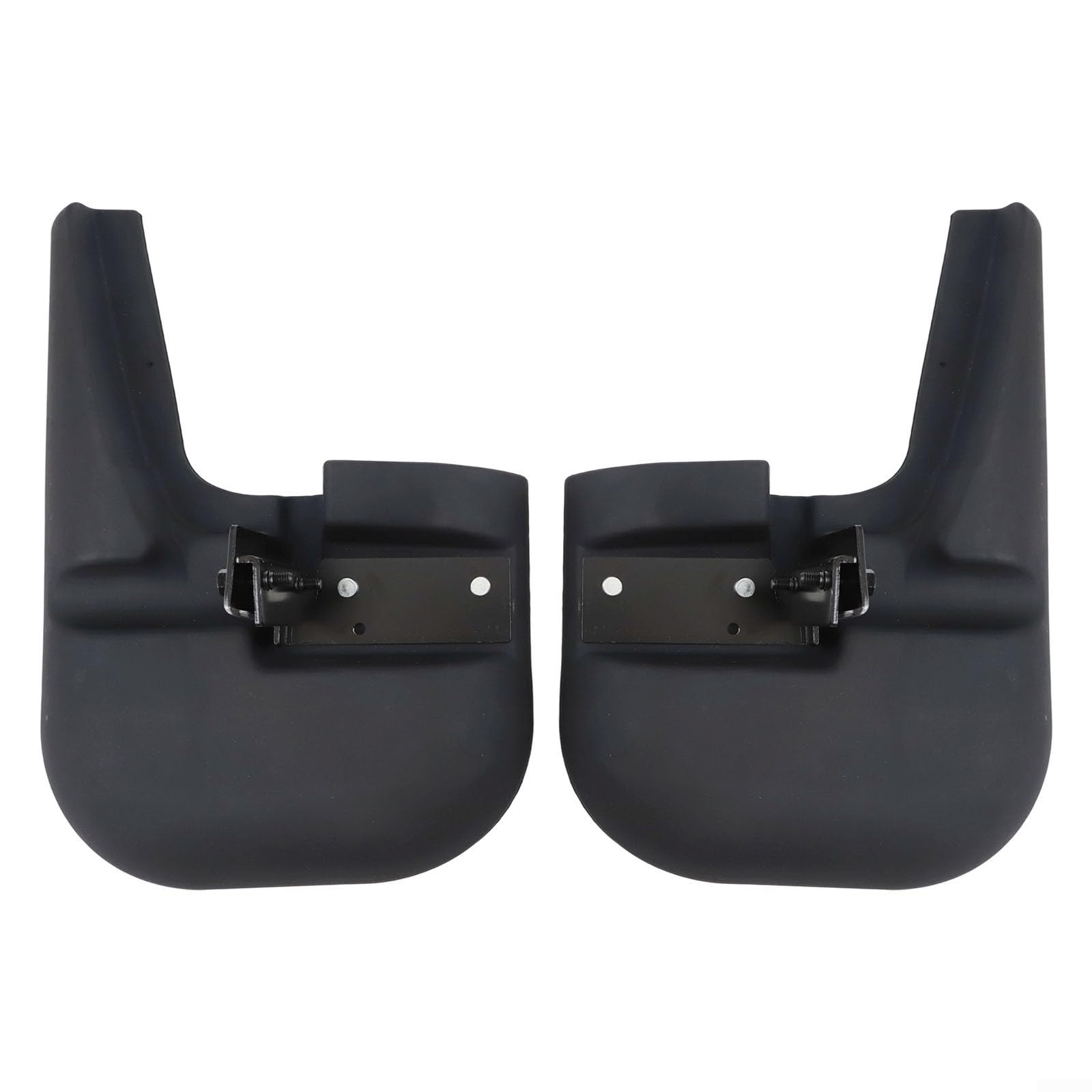 Schmutzfänger vorne schwarz für Fiat Ducato, Boxer & Relais Vans (2006) - Heavy Duty ABS Kotflügelschutz, 2-teiliges Set, OEM 50901517
