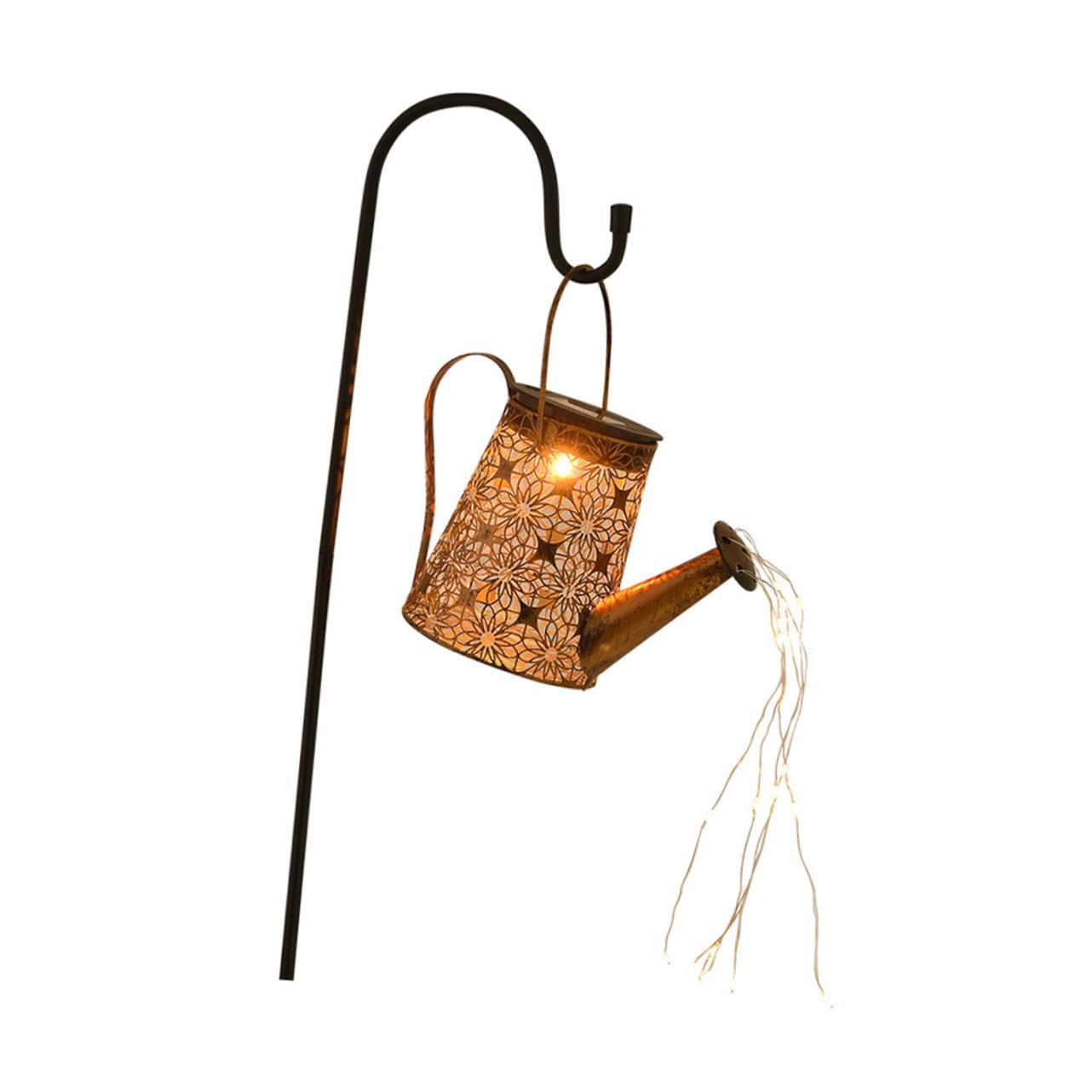 Gatuida Lampe Solaire Arrosoir Lumineux Éclairage Extérieur Décoratif Pour Jardin