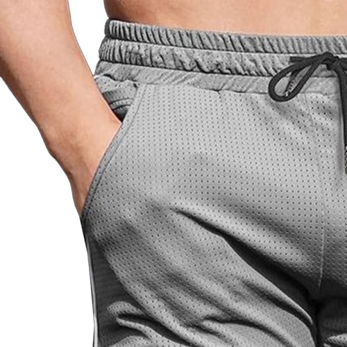 Short deportivo elástico para hombre con bolsillos miniatura 5
