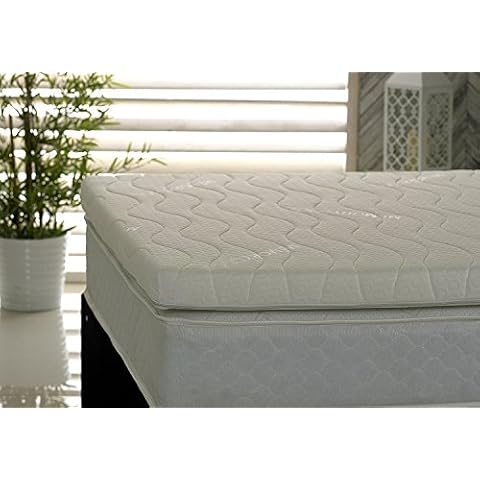 Visco Therapy 3Inch Memory Foam Mattress Topper Cover