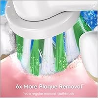 Vista 5 de Cabezales de cepillo de dientes eléctricos de repuesto Oral-B Cross Action, 10 unidades.