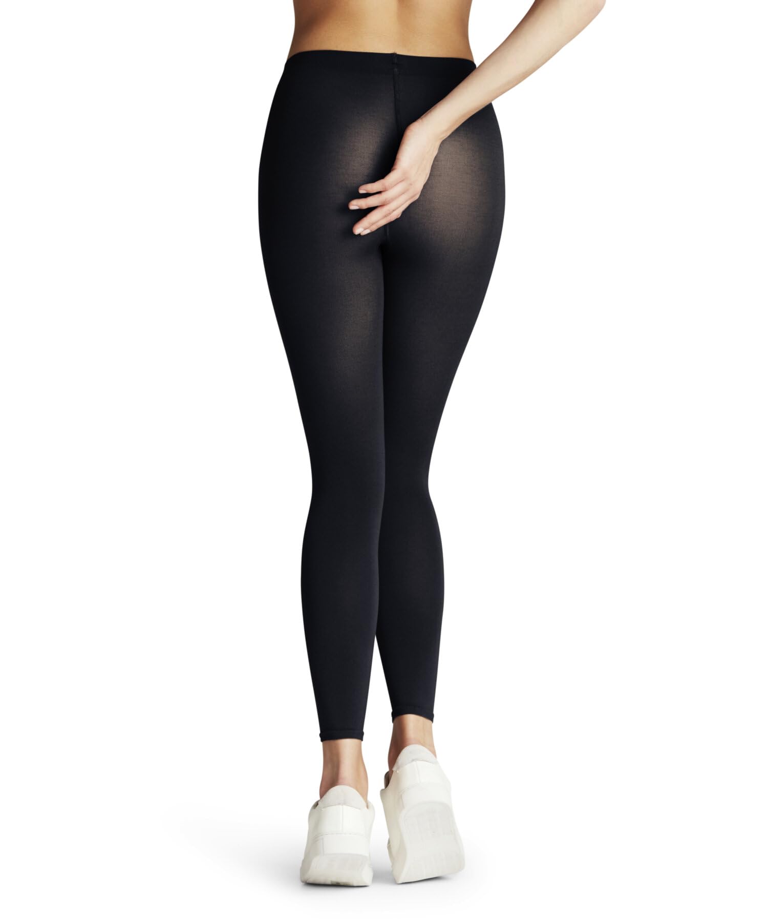 FALKE Kobiety Cotton Touch jednokolorowe szybkoschnąca oddychająca bawełna eleganckie delikatne bezuciskowy komfortowy nieześlizgujący się pas intensywne kolory do spódnic lub sukienek 1 Para