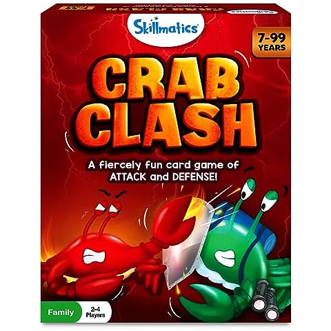 Skillmatics Crab Clash Card Game for All Cover