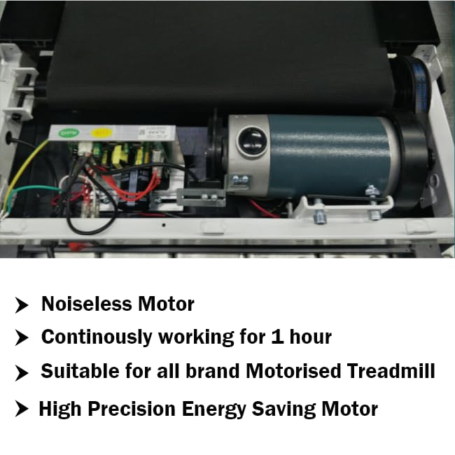 power track dc motorized treadmill high power