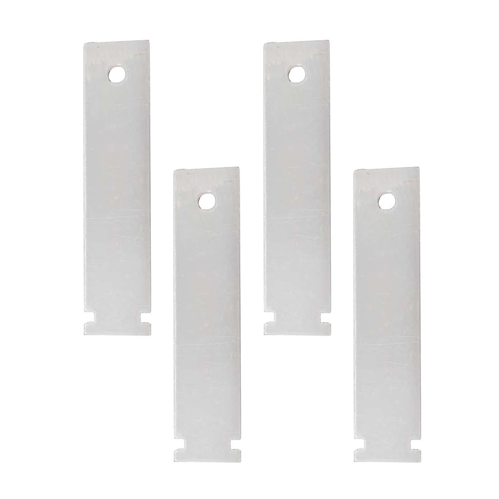 Buxuaaaa 4Pieces Noise Reducing Drying Machine Drum Bearing Slide Glides Set Easy Replacement Sliders for Repairing Use Drum Slide