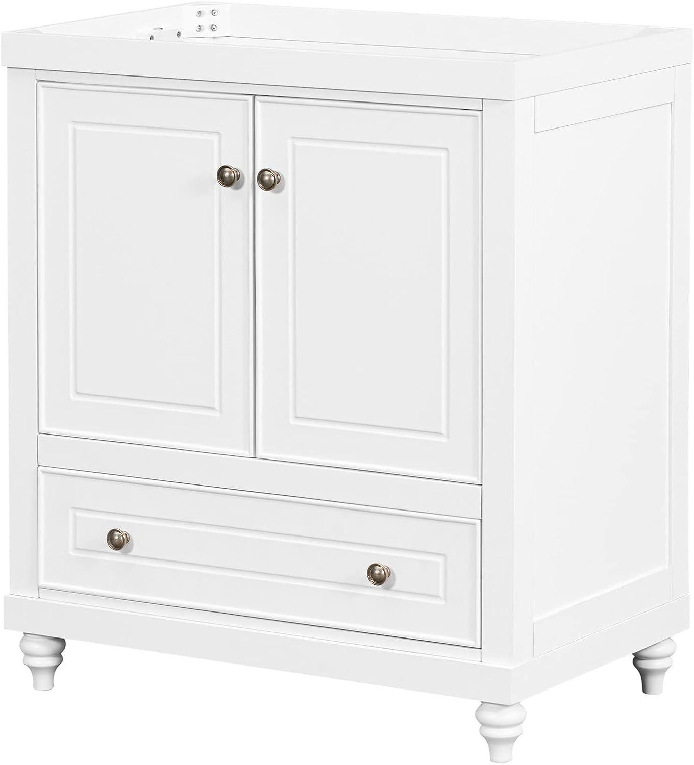 30" Bathroom Vanity Without Sink, Freestanding Bathroom