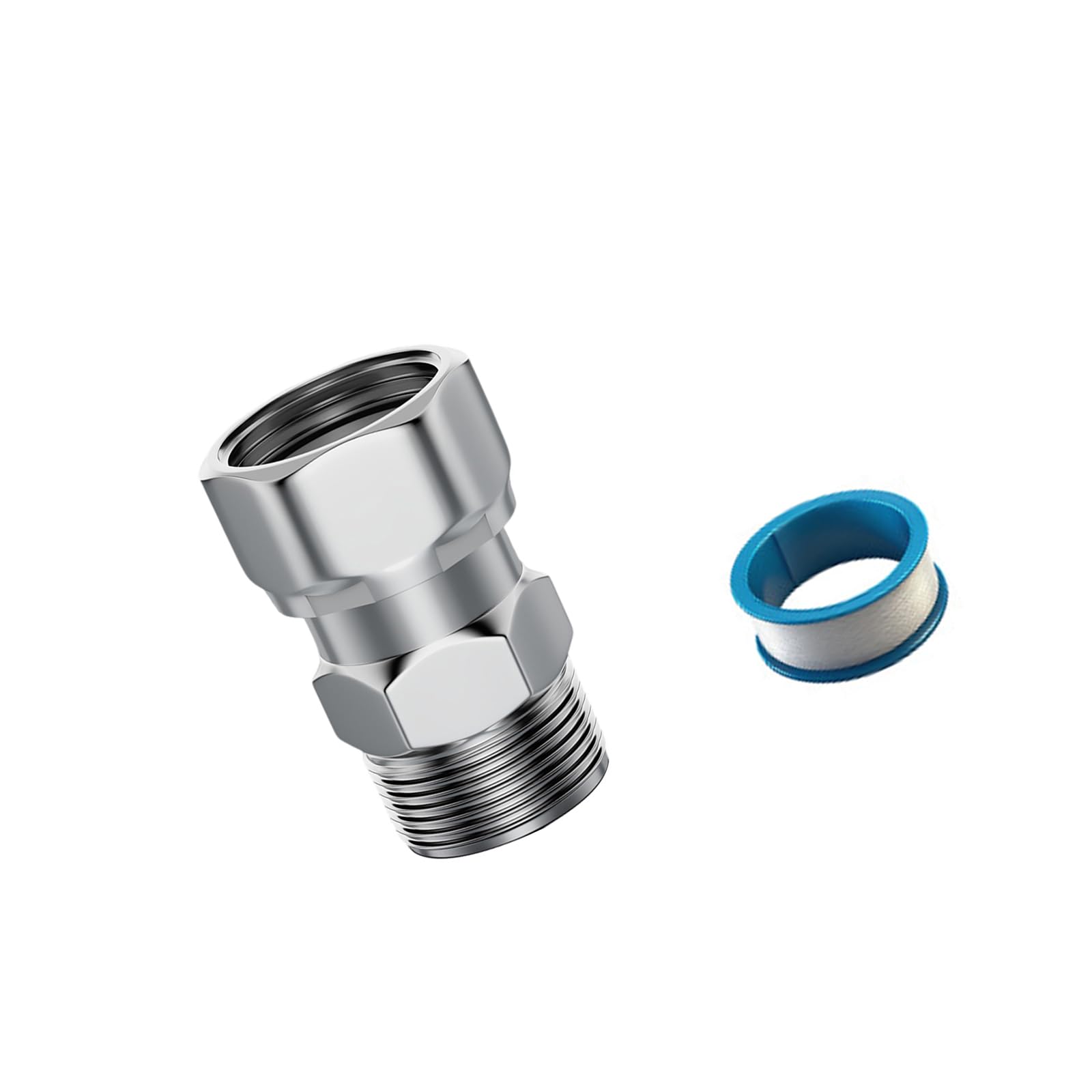 Stainless Steel Angles Valves Swivels Connector Resistant Ball Joint Hardware for Plumbing Systems Enduring Bathroom Accessories