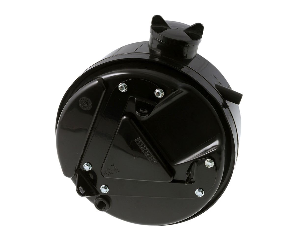 Réservoir d’essence noir en polychlorure de vinyle compatible avec Solex | Cuve à carburant livrée comme ensemble intégral; contenu une pièce, matière plastique, teinte sombre, pose rapide et simple
