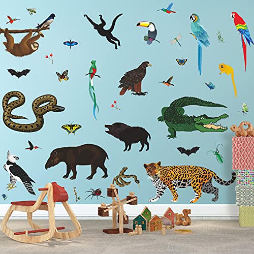 Vinilos Decorativos Animales Selva para Pared