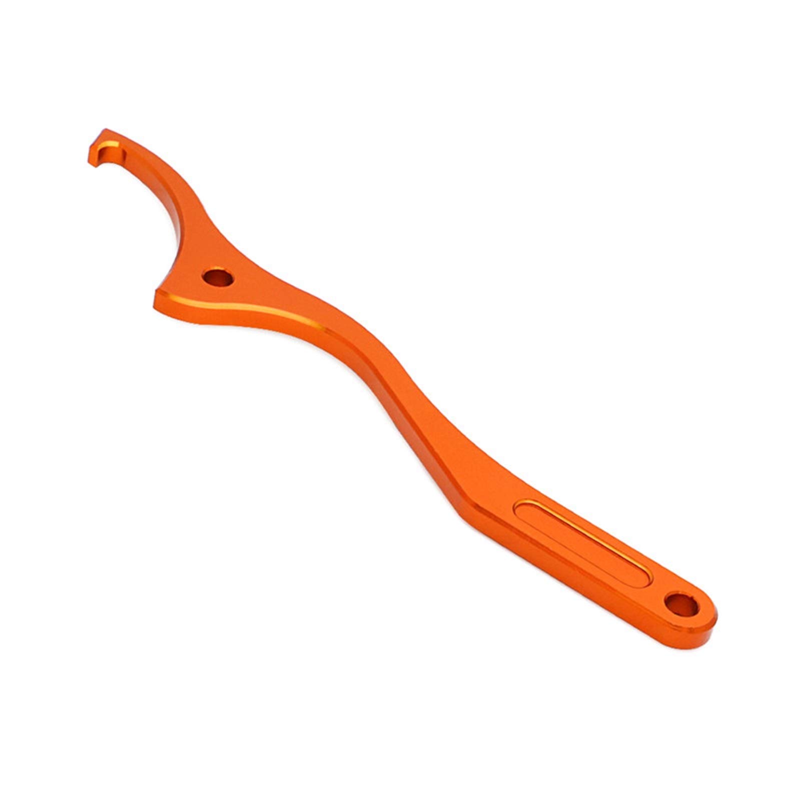 Schraubenschlüssel Werkzeug Haken Stoßdämpfer Schlüssel for KTM Husq.Varna TE FE TC FC 125 250 300 350 450 501 14-16 SX SXF XC XCF XCW(Orange)