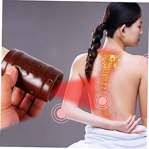 Quemador de conos de moxa de cerámica para alivio del dolor muscular – Tanque portátil pequeño de moxibustión con funciones ajustables y relajación miniatura 7