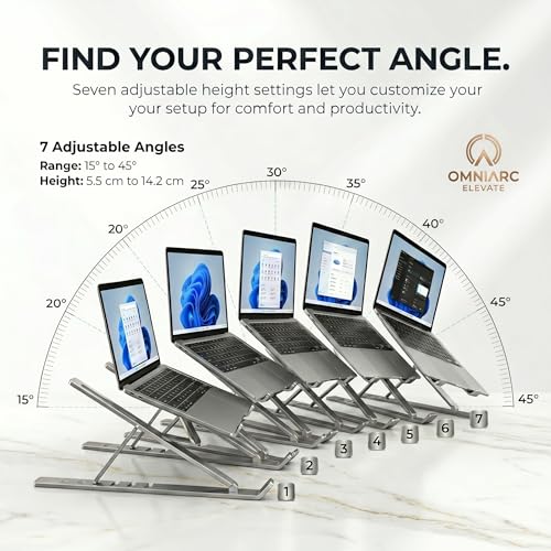 Image of OMNIARC Elevate Foldable Laptop Stand