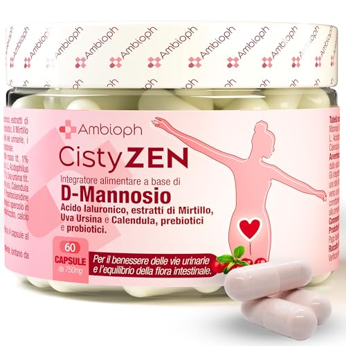 Cistyzen, D-mannosio e Mirtillo Rosso, per Cistite e...