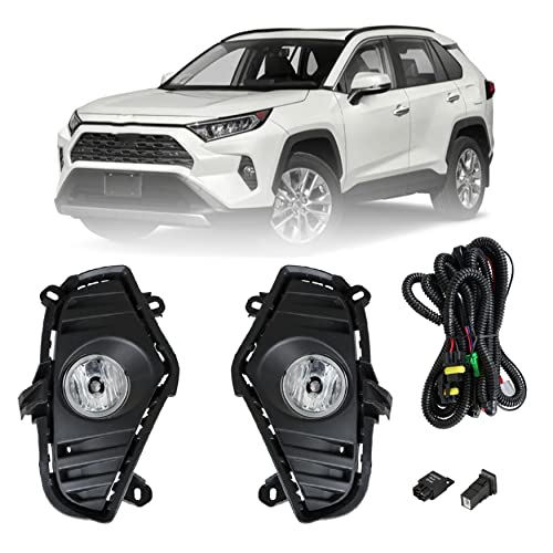 Rav4PHV フォグランプ Amazon | WFLNHB フォグライト 交換用 トヨタ Rav4 2019 2020