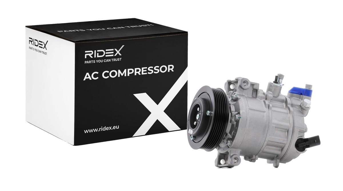RIDEX 447K0641 Compressore aria condizionata con olio compressore-PAG Compatibilità con VW Polo Hatchback 6R1, 6C1