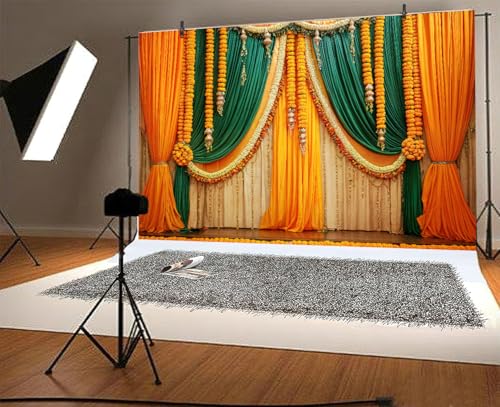 Fondo para Ceremonia India 7x5ft para Fotografía miniatura 4