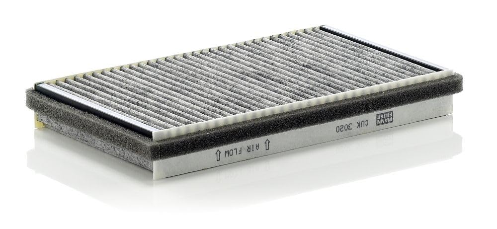 MANN-FILTER CUK 3020 Cabin Air Filter - Pollen Filter with Activated Carbon - for Cars + Transporters