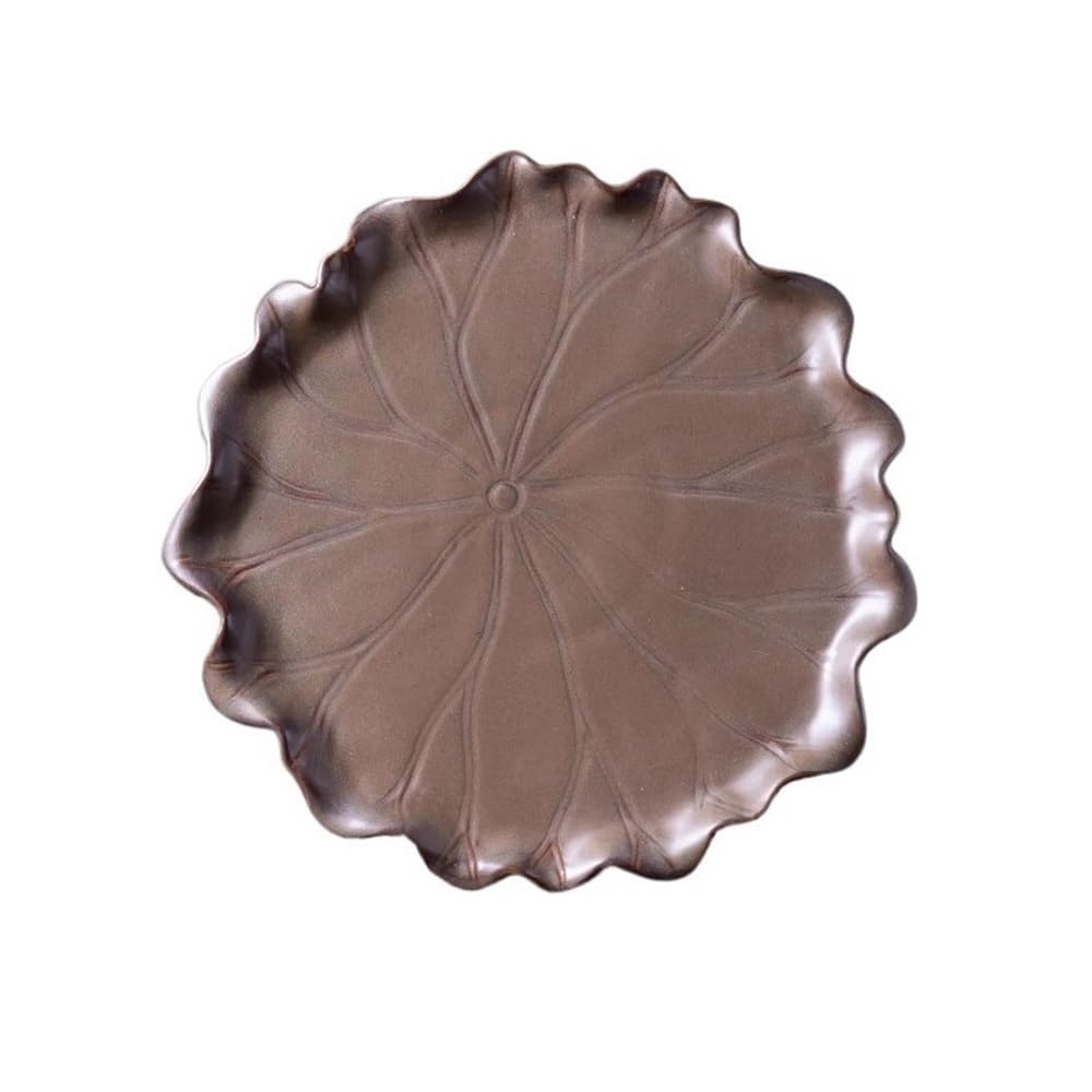 Versátil Platillo de cerámica for Modelado Flor Loto 9,4 Pulgadas