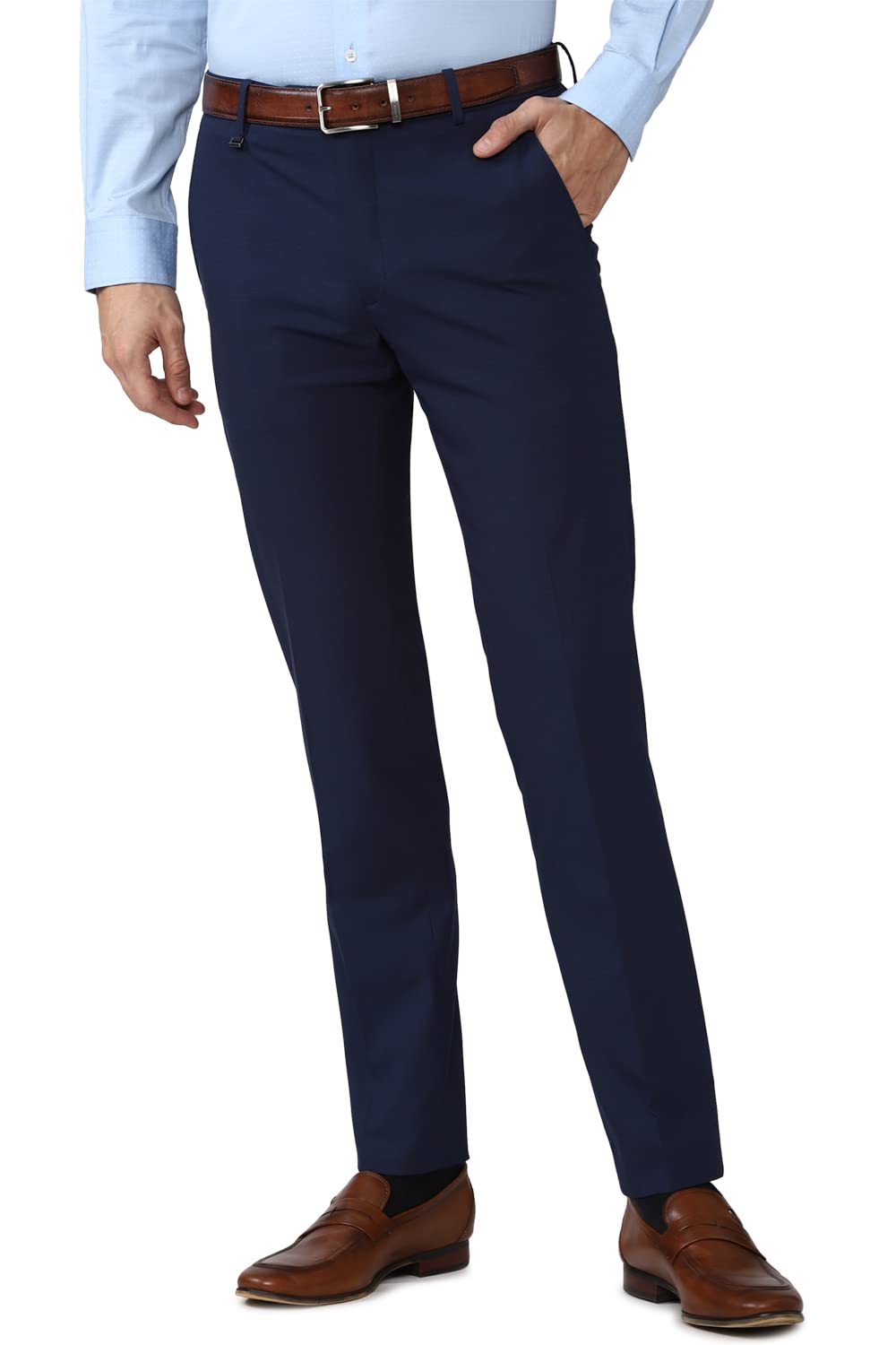 van heusen Men's Mid Rise Slim Work Utility Pants-picture-23