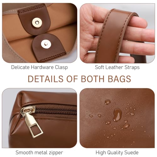 Set de 2 Bolsos Veganos para Mujer: Hobo y Tote miniatura 5