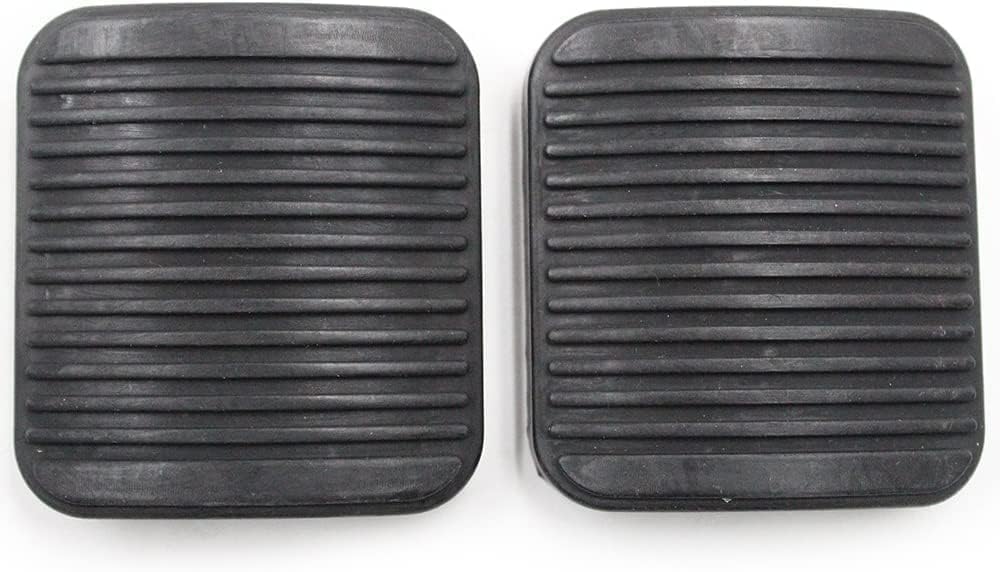 LTPREMIUM 2 Brake, Clutch and Accelerator Pedal Pads for Wrangler YJ TJ Cherokee XJ Comanche MJ 2X 52002750 ; 2-1/2? Wide, 1x 53003932