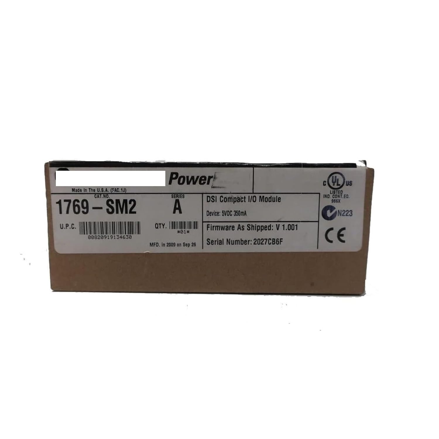 1769-SM2 Compact Io Module Ser A Sealed in Box
