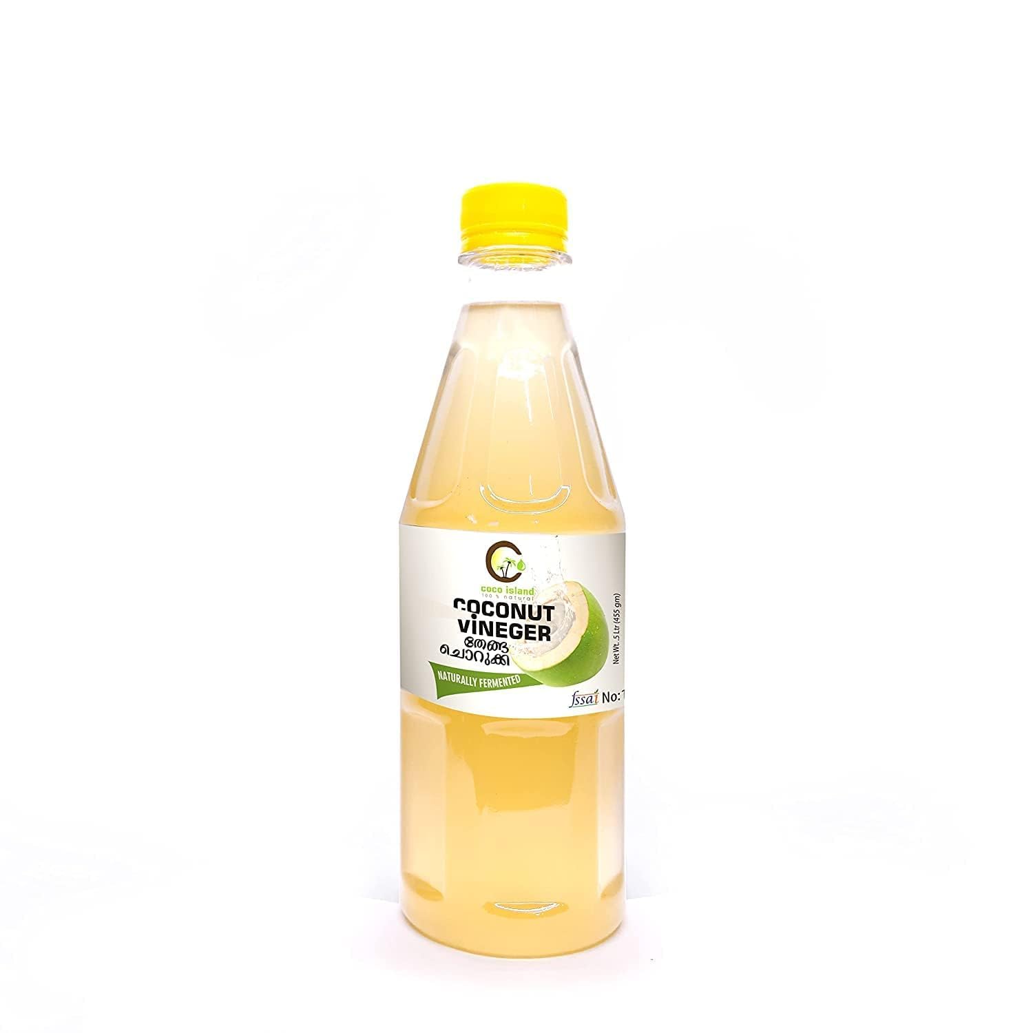 Coco Island Natural Coconut Vinegar | 100% natural Vinegr bottle of (500 ml)