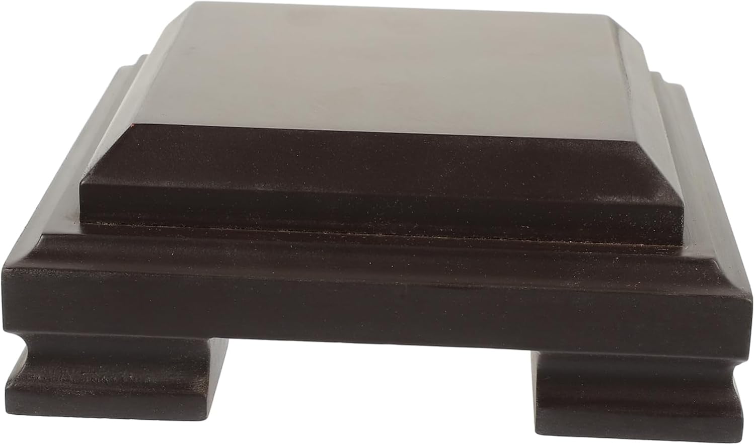 Wooden Display Stand Square Base for Teapots Vases Aquariums Sturdy Practical for Home Decor Versatile Ornament Display Pedestal