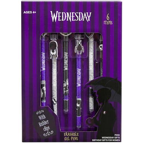 Set de 6 bolígrafos de gel borrables 0.5 mm miniatura 1