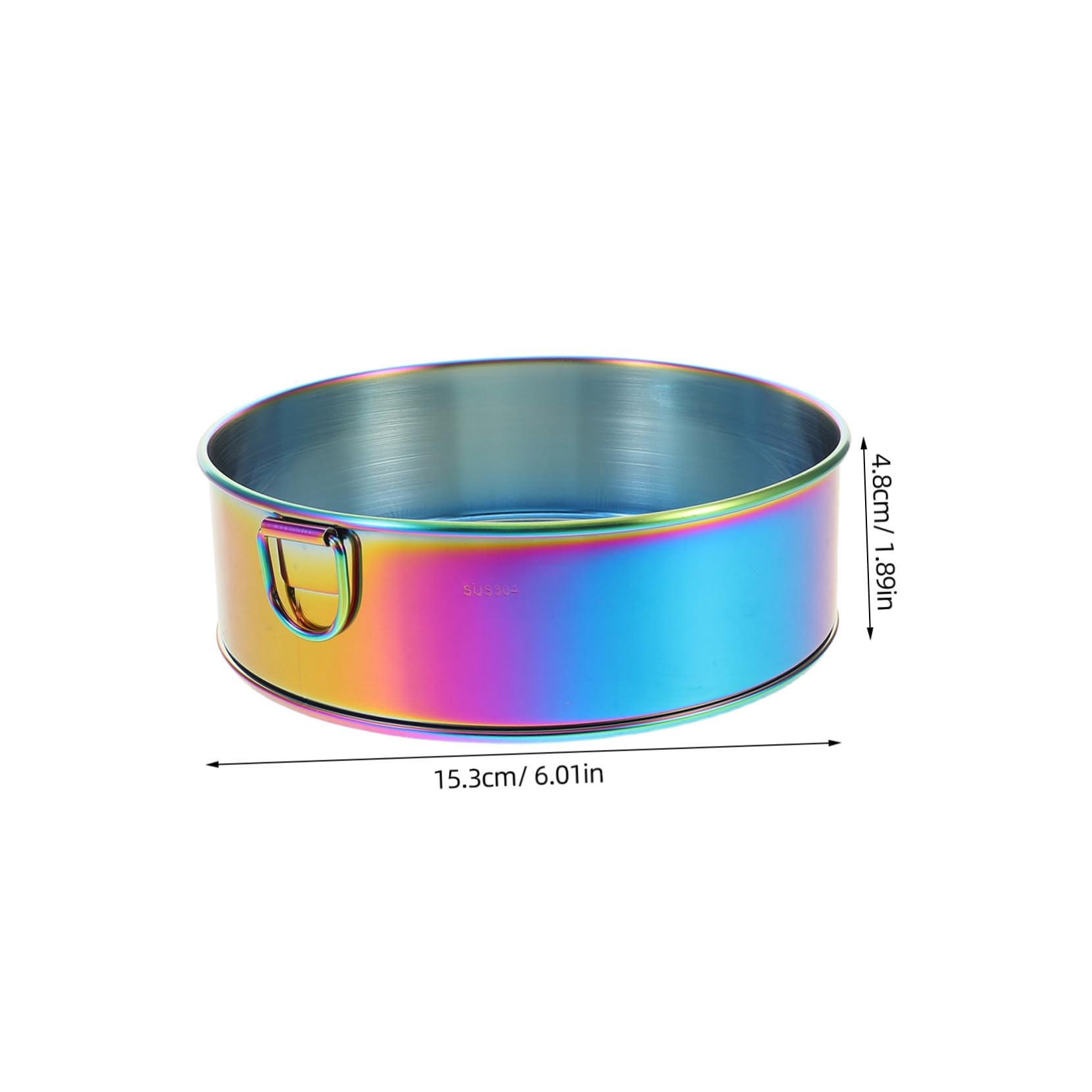 NAMOARLY Flour Sifter Stainless Steel Fine Mesh Strainer Round Manual Flour Sieve for Baking and Decorating Cake Bread Pie