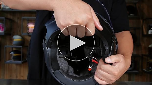 Amazon.com: Modular Motorcycle Helmet with Double Visors