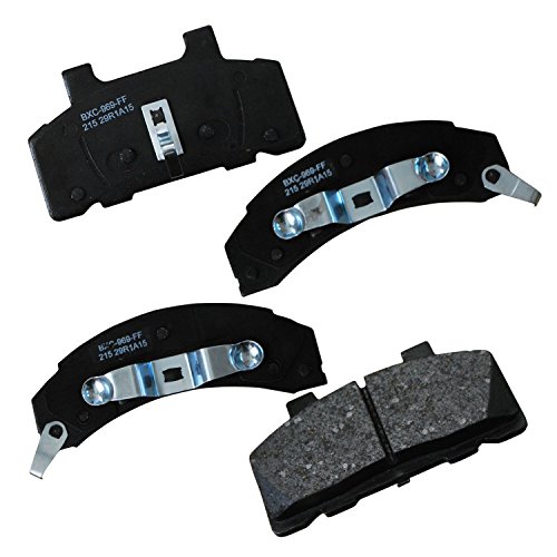 Image of Bendix Premium SBC215 Front Brake Pads for Century,Electra,LeSabre,Commercial Chassis,DeVille,Fleetwood,Celebrity,Lumina APV,98,Cutlass,Ciera,Cruiser,Delta 88,Silhouette,6000,Bonneville,Trans Sport