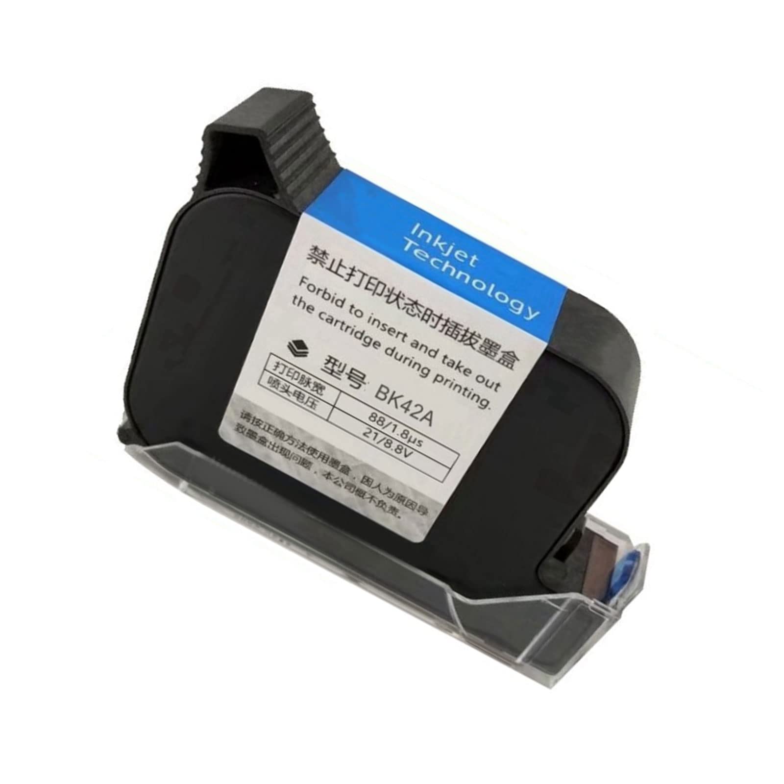 BK42A Cartouche de solvant 12,7 mm à séchage rapide pour imprimantes non cryptées Noir 42 ml