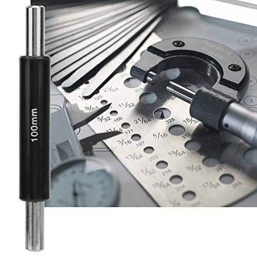 Bloque de calibración para micrómetro exterior de acero inoxidable 100 mm miniatura 4
