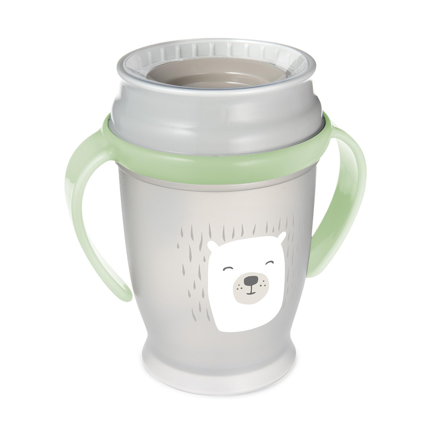 LOVI Tazza Biberon Bordo Anti-​Rovesciamento a 360, 12+ a mesi, Senza Bpa, 250 ml, Collezione Buddy Bear, Gris, 1 prezzo