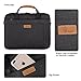 E-Tree Laptop Bag, 15.6 inch Shockproof Padded Laptop Sleeve Briefcase Computer Messenger Work Case 15 inch for Men Women Black