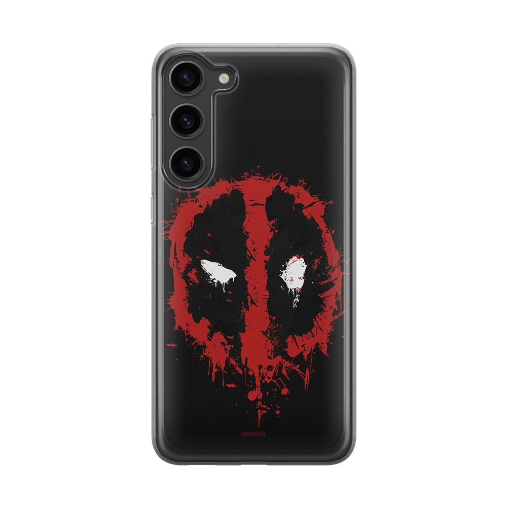 ERT GROUP mobile phone case for Samsung S23 original and officially Licensed Marvel pattern Deadpool 013 optimally adapted to the shape of the mobile phone, case made of TPU