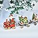 Gift Boutique Christmas Express Train Table Decor Holiday 3 Piece Mini 6