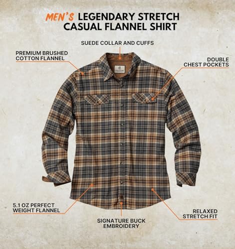 Image of Legendary Whitetails Men's Legendary Flannel Shirt
