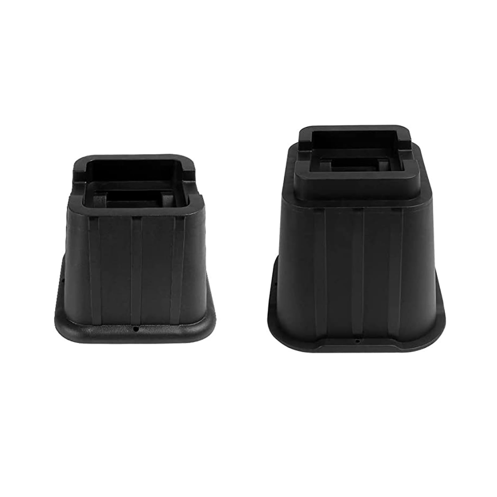 Muebles generales Elevadores de piernas sin patines Cama Sofá Pies Acolchado Amplificador de altura Diseño fuerte Fácil Mantenimiento Fácil Elevadores de muebles apropiados para la edad