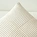 MIULEE 2er Set Kissenbezug 40x40cm Beige Kissenhülle Kissenbezüge Sofakissen Dekokissen Boho Couchkissen Kord Dekorative Zierkissenbezug für Sofa