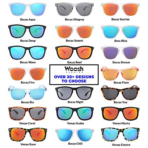 Image of Woosh Polarized Lightweight Sunglasses for Men and Women -Unisex Sunnies for Fishing Beach Running Sports and Outdoors