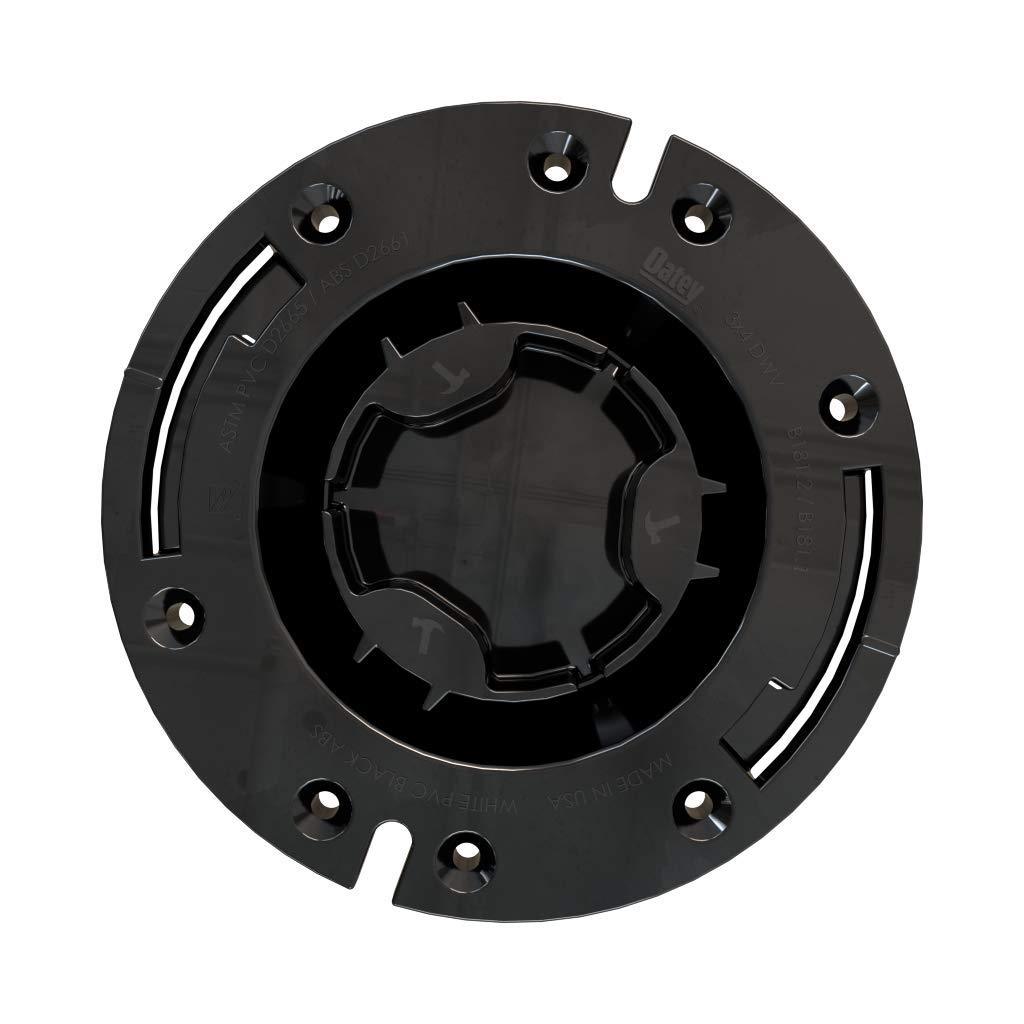Oatey 43556 Anillo de plástico ABS, 3 pulgadas o 4 pulgadas
