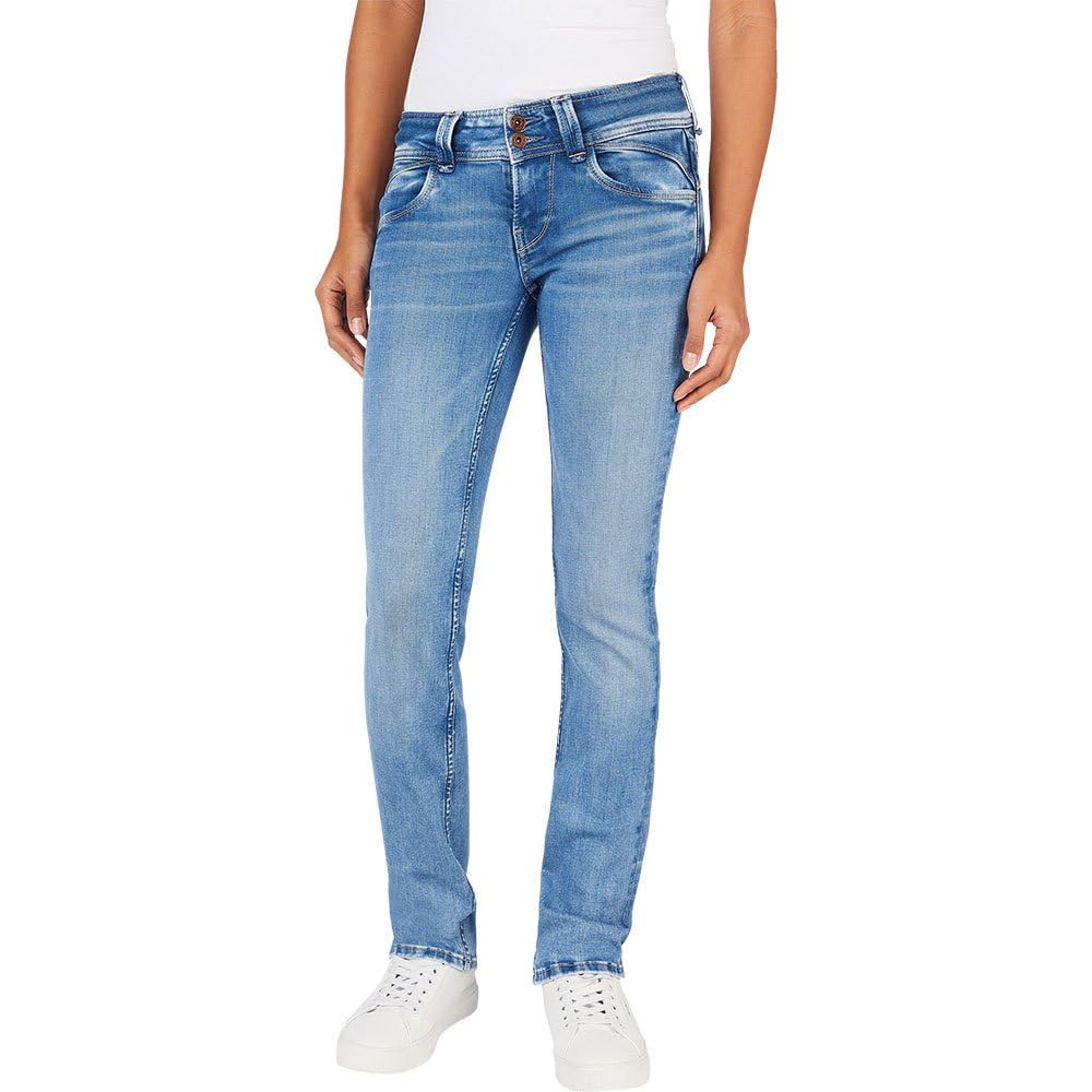 Pepe Jeans Damen New Gen Jeans, Blau (Denim-xv5), 25W / 32L EU