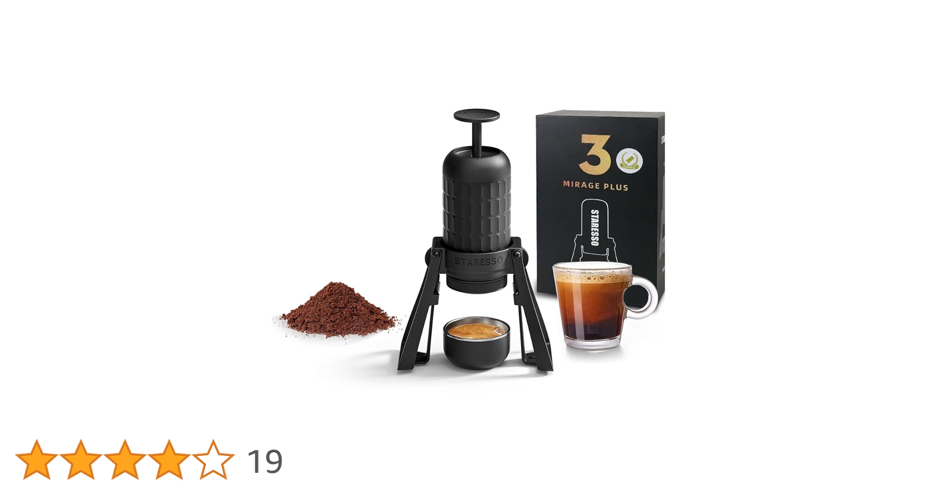 Amazon.co.jp: ポータブルコーヒーメーカー ，STARESSO プラス