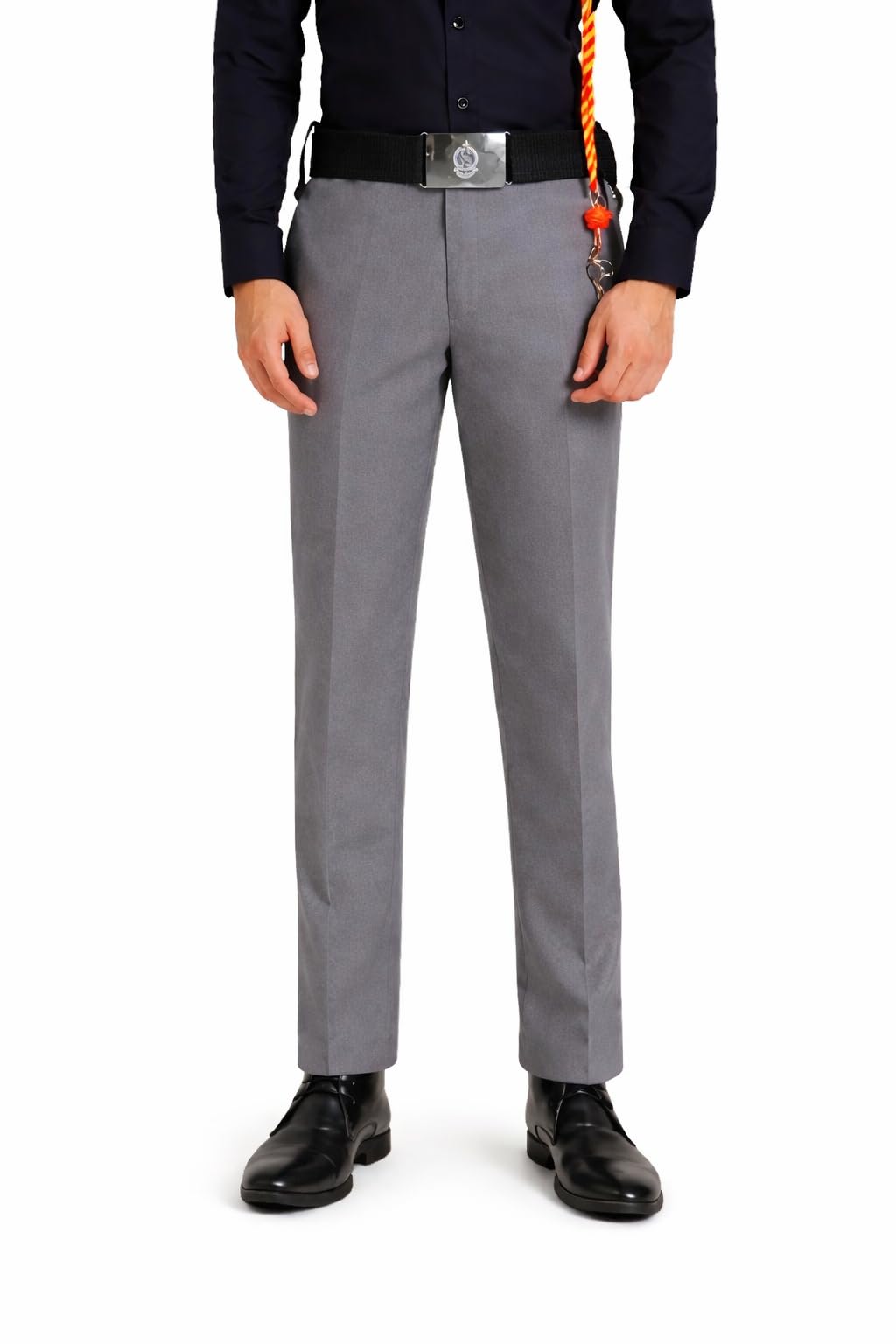 the needle man Men’s Security Guard Uniform Pants| Security Duty Pants | Durable & Comfortable Workwear Bottom | Available in Black, Navy Blue, Khaki, Brown, Dark Grey-picture-15