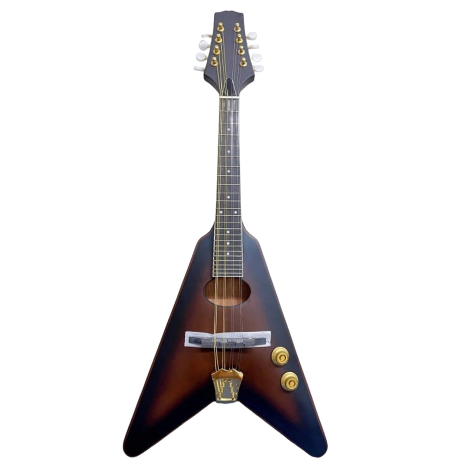 Mandoline Adulte Boîte Électrique À Fourche Unique Mandoline Performance Sur Scène Personnalisée Et Créative(2)