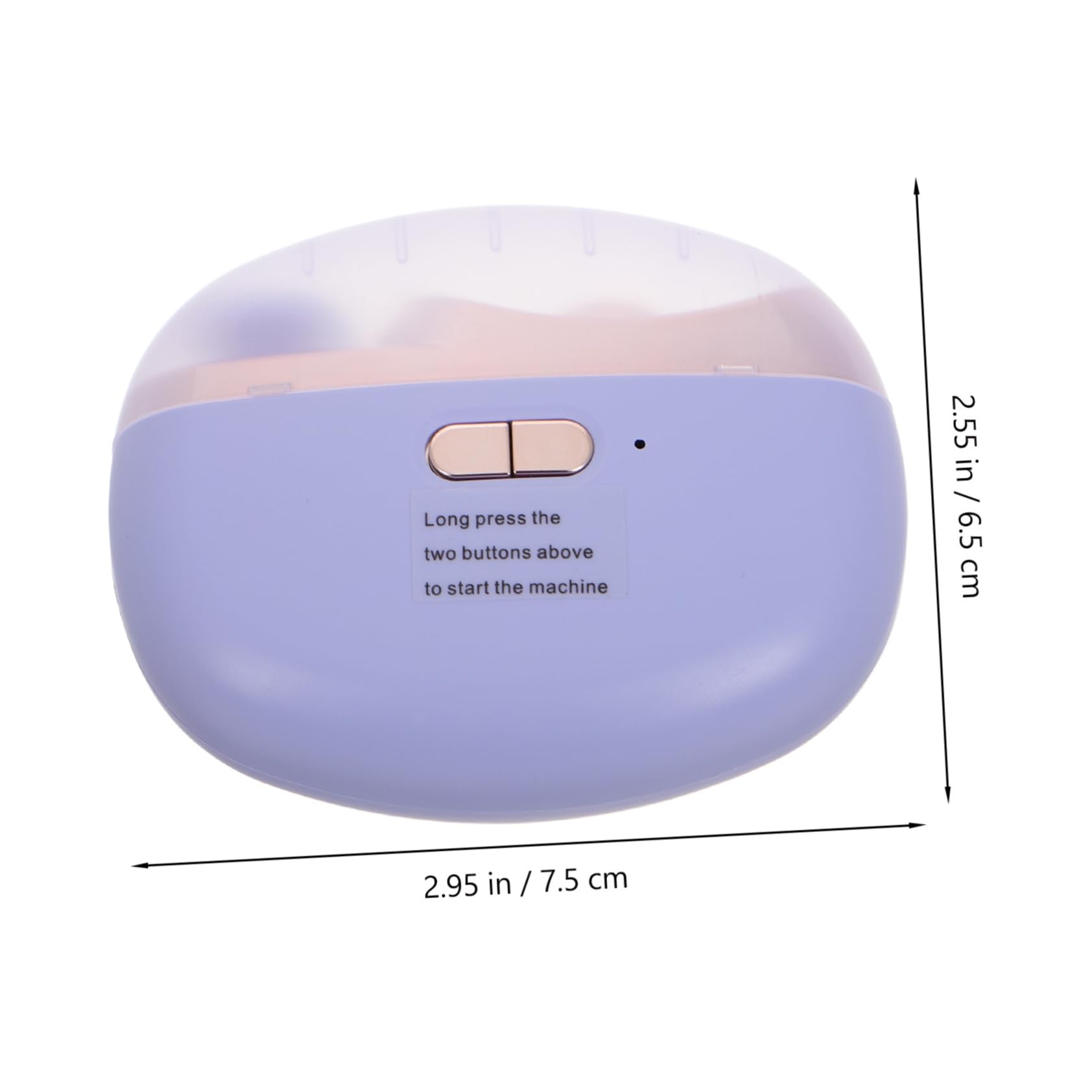 BESTonZON Automatic Electric Nail Clipper Safe for Kids Adults Acrylic Nail Cutter