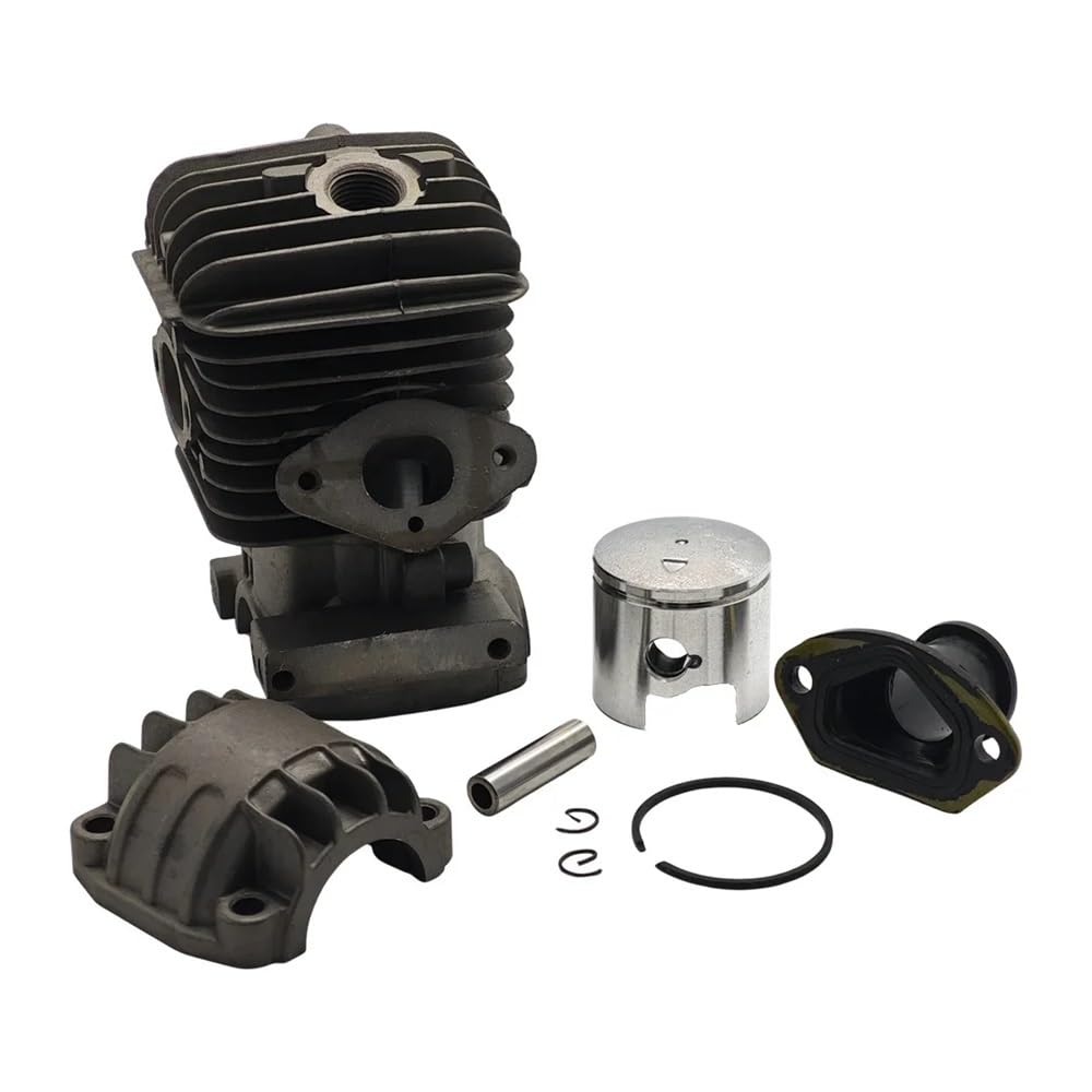 Replacement 34mm Cylinder Piston Kit for Zeno 2500 25CC G2500 A305 Chainsaw Accessories