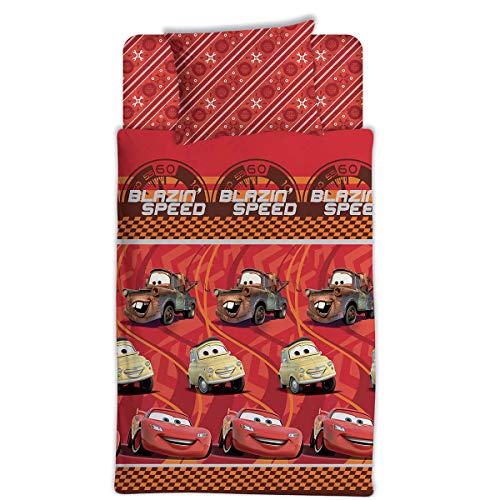 Asditex Juego de Sábanas Infantil 3 Piezas Cars de Disney para Invier